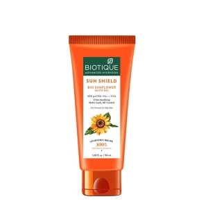 Gel Solar Mat SUN SHIELD cu Floarea-Soarelui SPF 50 UVA/UVB