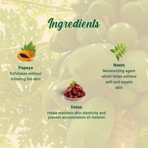 Scrub Facial cu Papaya Iluminare & Revitalizare - Img 3