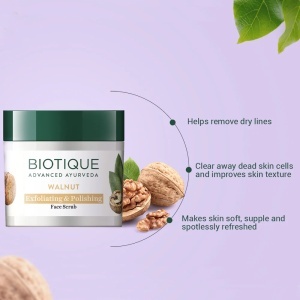 Scrub Facial Exfoliant și de Șlefuire cu Nucă - Img 2