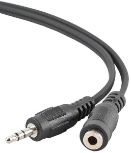 GEMBIRD CCA-423 3.5MM ST. PLUG TO ST. SOCET 1.5M
