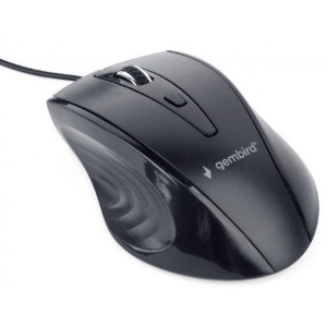 GEMBIRD MUS-4B-02 USB 800-1200DPI BLACK
