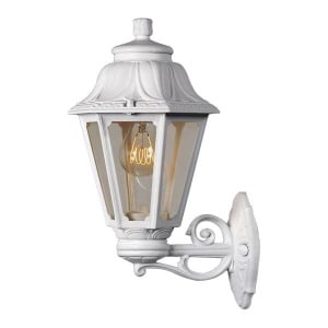 ITALIJA ZIDNI BELI SA GRLOM E27/IP55/ITALIJA