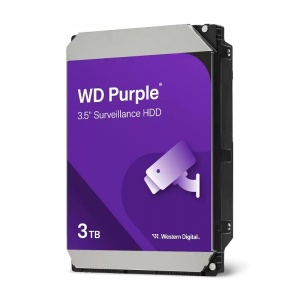 WESTERN DIGITAL 3TB PURPLE 3.5 SATA3 HDDWD33PURZ