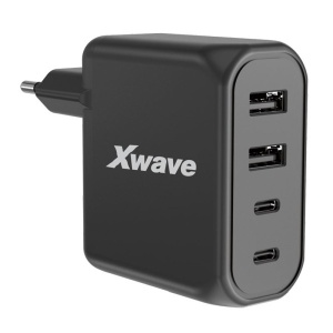 XWAVE GAN100-2A2C ULTRA BRZI PUNJAC 100W 2XUSBA 2XUSBC