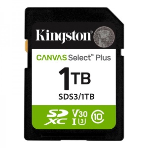 KINGSTON SD 1TB SDS3/1TB C10 U3 READ UP TO 150 MB/S