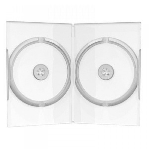 MEDIARANGE GERMANY ZA 2 DVD DISKA SUPER PROVIDNA 14MM TRANSPARENT