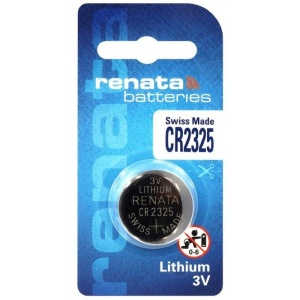 RENATA SWITZERLAND CR2325 LITHIUM 3V 1PACK RENATA 23MMX2.5MM/SB-T12