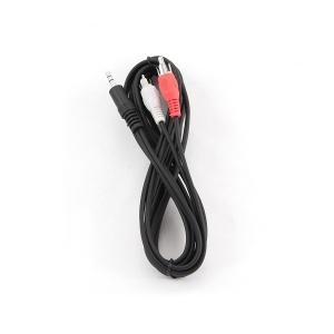 GEMBIRD CCA-458-2.5M AUX KABL BANANICA-DVA CINCA