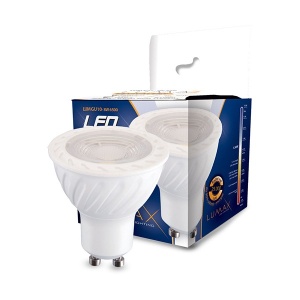 LUMAX GU10-8W-6500K-640LM/230V-35.000H-SAMSUNG