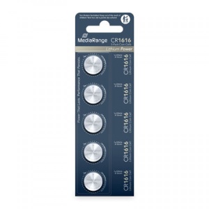 MEDIARANGE GERMANY CR1616/5 PACK/3V/MRBAT135