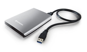 VERBATIM 2.5'' 2TB USB 3.0 53189 SILVER 9.5MM