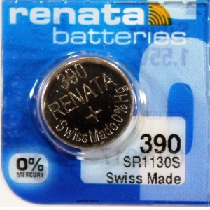 RENATA SWITZERLAND 1.55V 390/SR1130S SREBRO OKSID/DUGME BATERIJA SAT