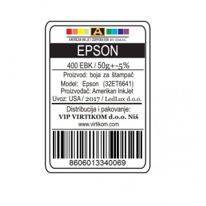 IIMAC-AMERICAN INK JET CORPORATION USA EPSON CRNA 400EBK/T66410/T67310/T67410/CISS-TANKS