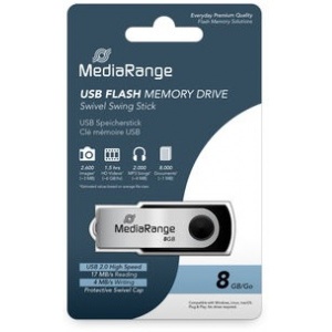 MEDIARANGE GERMANY 8GB FLEXY DRIVE MR908-2.0-SWIVEL