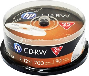 HEWLETT PACKARD 700MB/4X-12X/1/25CAKE/69313