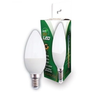 LUMAX E14/5W/4000K/425LM/CANDLE/25.000H/230V