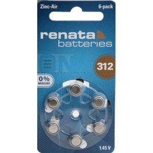 RENATA SWITZERLAND 1.45V / ZINK-AIR ZA SLUSNI APARAT/PAK6