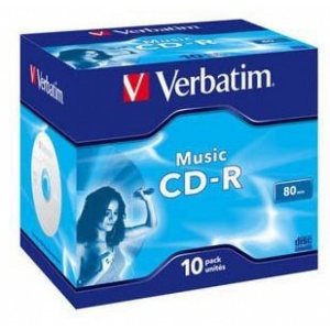 VERBATIM AUDIO COLOR 700MB 80MIN 43365/43364