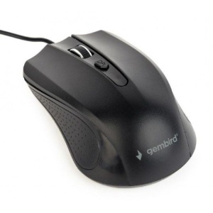 GEMBIRD MUS-4B-01 USB 800-1200DPI BLACK