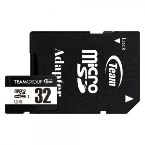 TEAM GROUP MICRO SDHC 32GB C10 U1+SD ADAPTER
