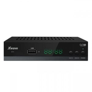 XWAVE S13 DVB-T2 SET TOP BOX SCART HDMI RF