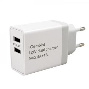 GEMBIRD NPA-AC26 PUNJAC 12W 2X5V 1A+2.4A
