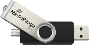 MEDIARANGE GERMANY 32GB/2.0/SA MICRO (OTG) ADAPT. MR932-2