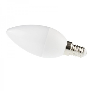 ROOMLUX U.C. E14/6W/4.000K/480LM/CANDLE-MAT/25.000H/230V