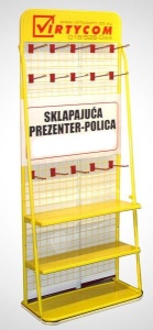 VIP VIRTIKOM 78X205 IZLOZBENI PANO SA 3 POLICE