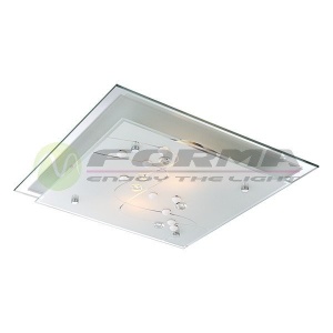 FORMA UKRASNA KVADRATNA E27 X 2 X 60W/230V/50HZ