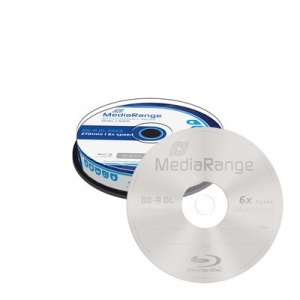 MEDIARANGE GERMANY 50GB/DL BD-R/6X/10CAKE/MR507