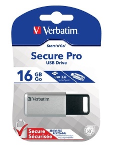 VERBATIM 16GB SECURE PRO USB 3.0/256-BITNO AES KODIRANJE