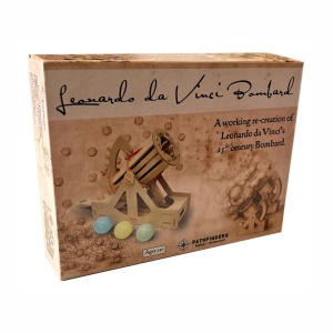 Bombarda lui Leonardo da Vinci - Kit de Construcție din Lemn(Machetă de Artilerie Funcțională)