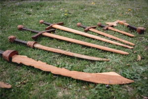 Sabie din Lemn pentru copii Atavik Saber, Sculptată Manual - Img 3
