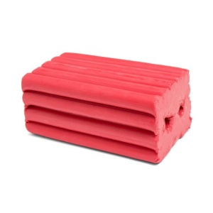 Becks Plastilina Profesionala - Bloc Mare (500g)-gri,maro,negru,rosu,portocaliu - Img 3