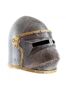 Cască Medievală pentru Copii "Dog Face" cu Vizieră Mobilă - Img 3