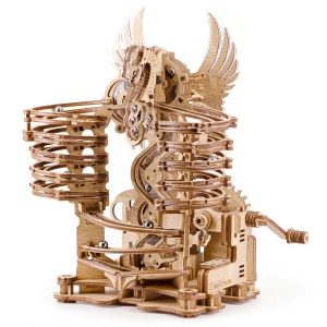 iDventure Marble Run Dragon, 260 piese lemn