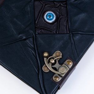 Jurnal Grimoire Vintage Piele – Model Ochiul Magic - Img 3