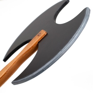 Secure Medievala Jucarie pentru Copii din Lemn, Detalii Metalice și Mâner Ergonomic - Img 2