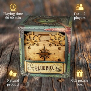 Cluebox Cufărul lui Davy Jones ambalaj