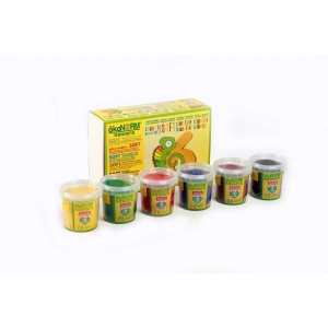 ökoNORM, Plastilina Naturala Nawaro SOFT - Set 6 Culori Clasice - Img 2