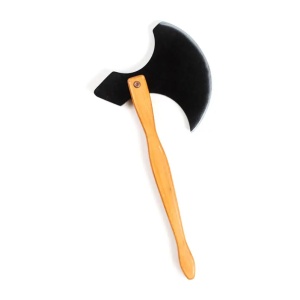 Secure Medievala Jucarie pentru Copii din Lemn, Detalii Metalice și Mâner Ergonomic - Img 3