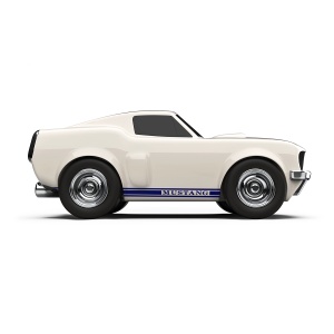 Baghera Ford Mustang 1966 Ivory Lateral
