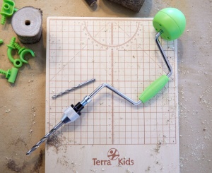 Burghiu Manual pentru Copii HABA Terra Kids