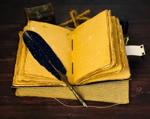 Jurnal Vintage din Piele Grimoire – Model Busolă Antică (Compass) - Img 4