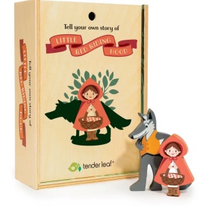 Set de Joc din Lemn Tender Leaf Toys® – Scufița Roșie