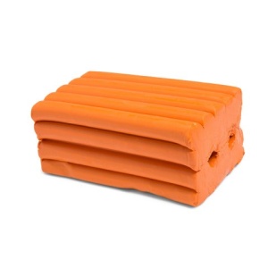Becks Plastilina Profesionala - Bloc Mare (500g)-gri,maro,negru,rosu,portocaliu - Img 5