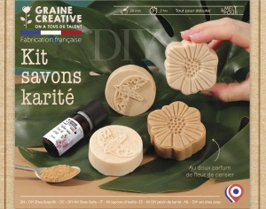 Kit Sapun cu Unt de Shea Graine Creative