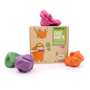 Neogrun Plastilina Organica Vegana, Set de 4 Culori