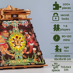iDventure, Cluepuzzle Piramida Soarelui (The Sun Pyramid) – Escape Room în Format 3D